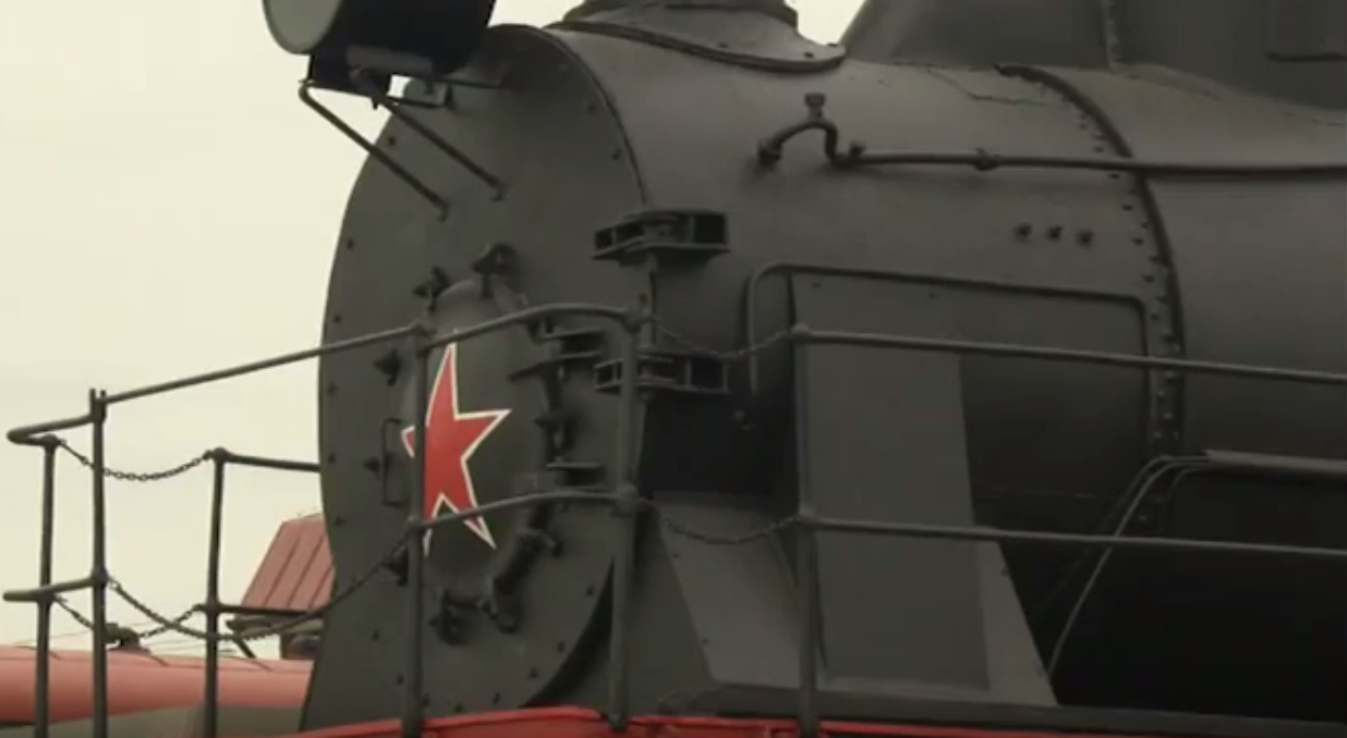 Открытие железнодорожной экспозиции в Музее военной техники